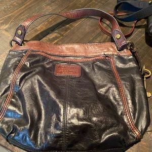 Fossil two tone bag